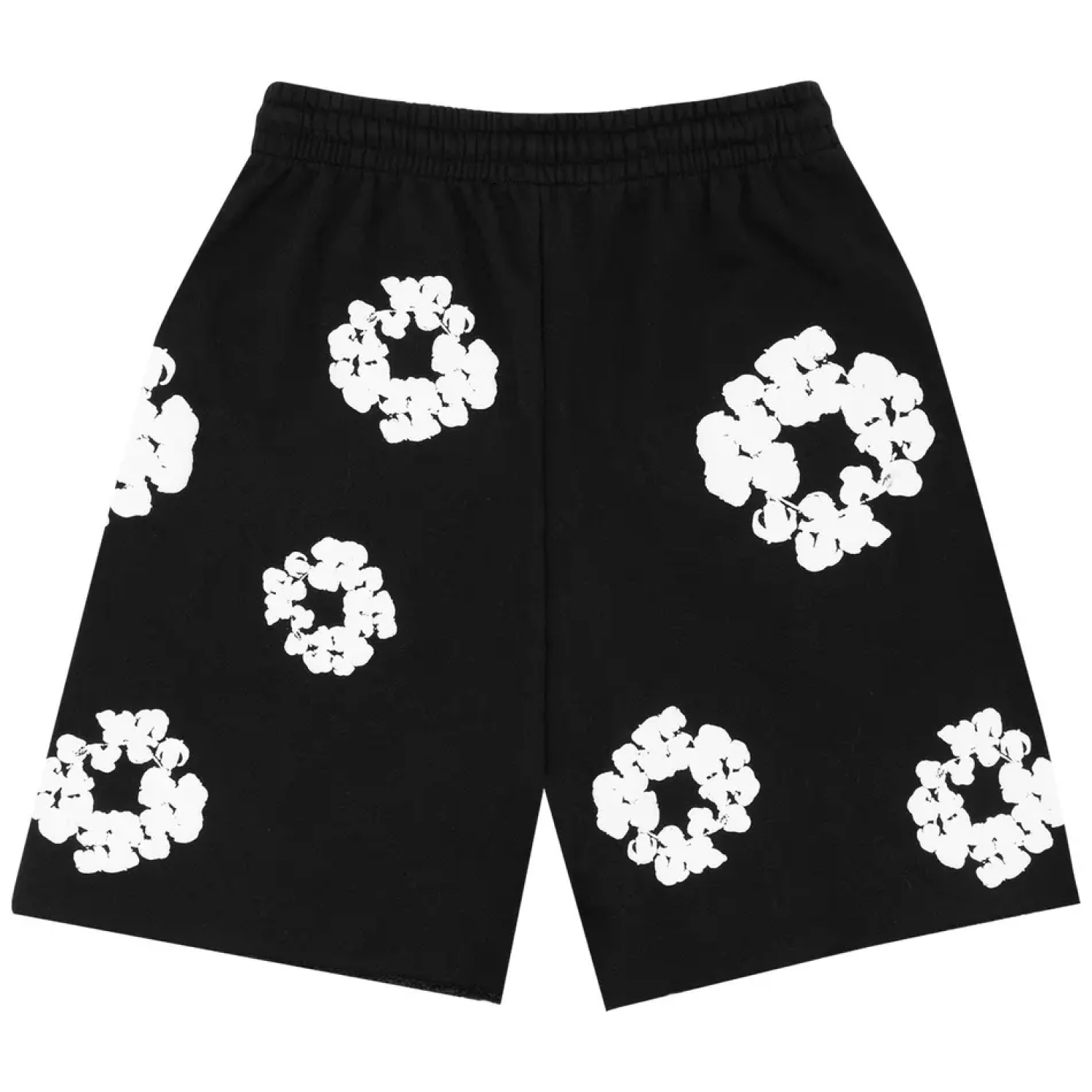 Denim Tears The Cotton Wreath Shorts Black